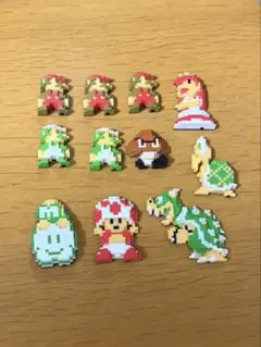 【非売品】 DyDo スーパーマリオブラザーズ ドットフィギュア 全種類のサムネイル