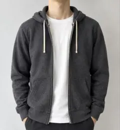 REIGNING CHAMP ジップパーカー グレー S ロンハーマン購入