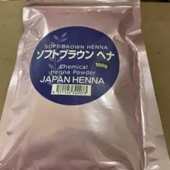 JAPAN HENNA ソフトブラウン ヘナ 100gのサムネイル