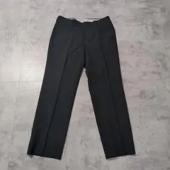 【美品】アオキ CAFE SOHO 夏用 スラックス M シャドーストライプ