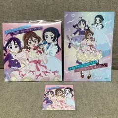 キミとアイドルプリキュア！　ココロアイドルキブン　レコードコースターなど3点
