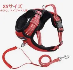 ハーネス リードセット 犬用胴輪 脱着簡単 XS 小型犬 ラ0309C