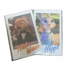 ハッピーくじ　ズートピア10th　購入特典　オリジナルカード　ニック　ジュディのサムネイル