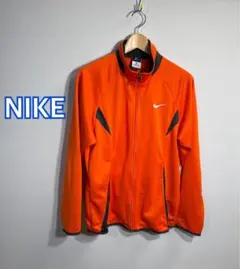 ◼️NIKE ナイキ◼️DRI-FIT オレンジジャージ トラックジャケット:S