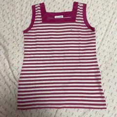 イヴサンローラン ベロア タンクトップ Yves Saint Laurent フランス製 ベロア タンクトップ 【DEAD STOCK