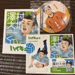 カラパレ ハイキュー 北信介 掃除 缶バッジ - メルカリ