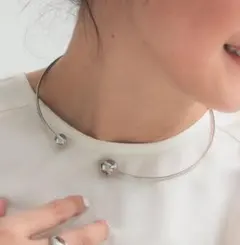淡水パール ロングネックレス9㎜~10㎜ ラリエット シルクコード 黒 