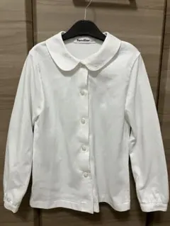 familiar ファミリア　長袖ブラウス　丸襟　120 フォーマル　小学校受験