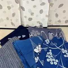 2000円売り切り 浴衣 まとめ売り 着物 リメイク BM-6246