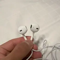 Lightning接続 イヤフォン ホワイト