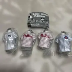 MLB 3Dユニフォームチャーム 4個セット