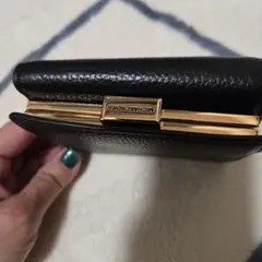 MICHAEL KORS ブラック 三つ折り財布