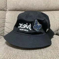 x-girl✖️NEWERAコラボ　バケットハット