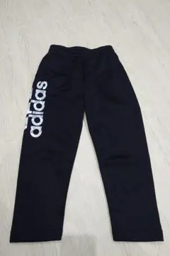 adidas 黒 ジャージパンツ ジャージ サイズ130 アディダス