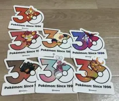 ポケモン 韓国公式 30周年記念ステッカー 10枚セット - メルカリ
