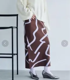 新品♡LEPSIM 12ゲージアソート柄スカート