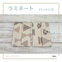 ポケットティッシュケース2枚【ラミネート】プチリボン 水色