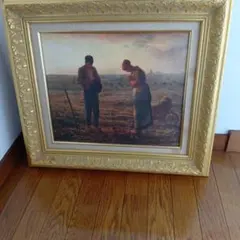 wada様専用 ジャン=フランソワ・ミレー 晩鐘 絵画 複製画 高級額装