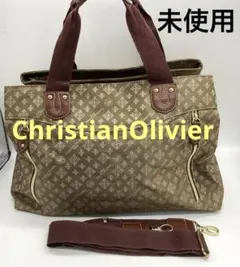 クリスチャン　オリビエ　バッグ　トートバッグ　A4 大容量　旅行　S8のサムネイル