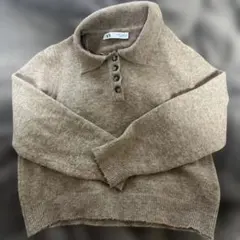 ZARA 襟付きニット