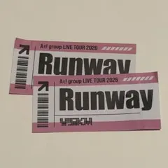 Aぇ! group Runway チケット風パス　落下物　末澤誠也正門良規小島健