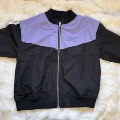 LOVETOXIC 黒紫 ジップアップジャケット リバーシブル
