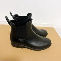 【美品】サイドゴア レインブーツ ブラックのサムネイル