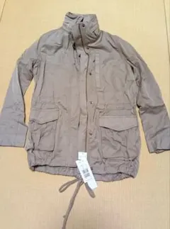 未使用 MICHEL KLEIN フード付ブルゾンコート Lサイズ 春秋