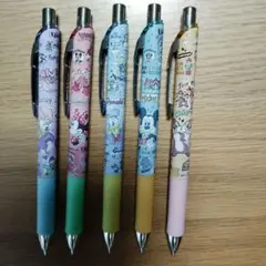 ディズニーキャラクター シャープペンシル 5本セット