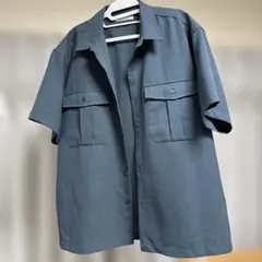 JOURNAL STANDARD 半袖シャツ M ダークブルーのサムネイル