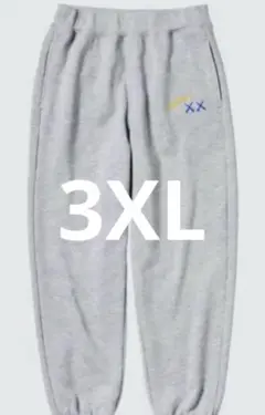 ユニクロ　アンディーウォーホル　カウズ　スウェットパンツ　3XL