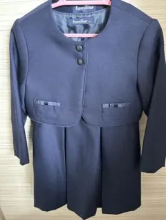 familiar アンサンブル 110cm ネイビー