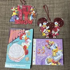平成　Disney ディズニー 文房具　メモ帳　キーホルダー セット　まとめ売り