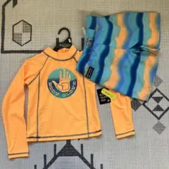 新品 ボディグローブ♪フロート ウエットスーツ ベビー水着 90cm