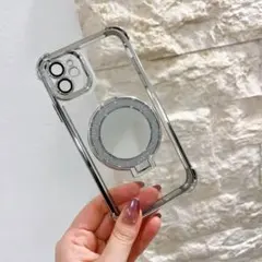 iPhone11 MagSafeケース　ミラー付き