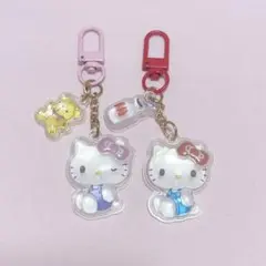 サンリオ お揃いニコにこキーホルダー キティ ボンドロ