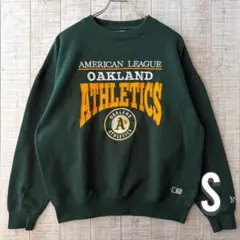 ★傷無し★ MLB アスレチックス スウェット グリーン Athletics