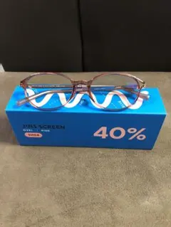 JINS SCREEN SH04 オーバル ピンク 40%カット