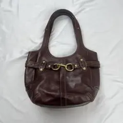 希少 美品 COACH オールドコーチ エルゴ ワンショルダーバッグ レザー