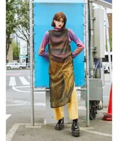 新品未使用☆ jouetie シアロングタンク　ワンピース