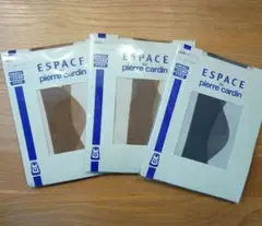 ESPACE by pierre cardin ストッキング 3点 大きなサイズ