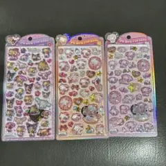 n*a様 うるちゅるポップシール　日焼けサマー　キティ　キティ　マイメロ　3個セ