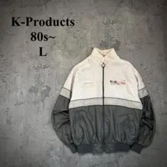 80s~【K-Products】ケープロダクツ（L）USA＊レーシングジャケット