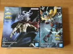 ヒロアカ 一番くじ 相反する思い A賞　緑谷出久　B賞　死柄木弔フィギュア