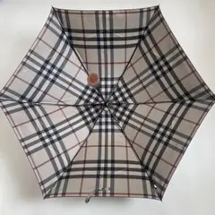 BURBERRY グレー ポリエステル傘 65cm - メルカリ