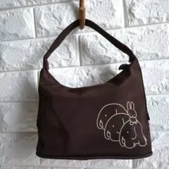 ★ミッフィーのクレセント バッグ ・ブラウン★フジパン2000年秋のキャンペーン