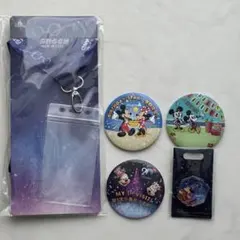 海外ディズニー　香港ディズニー マジックアクセス　ピンバッジ ミッキー