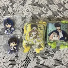 ブルーロック 潔世一 蜂楽廻 星座ピローチャームコレクション ラバーストラップ