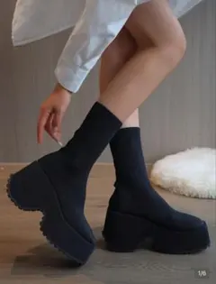 SHEIN 厚底ブーツ 24.5
