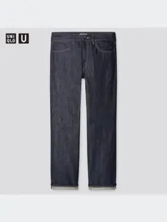 UNIQLO U セルビッジレギュラーフィットジーンズ